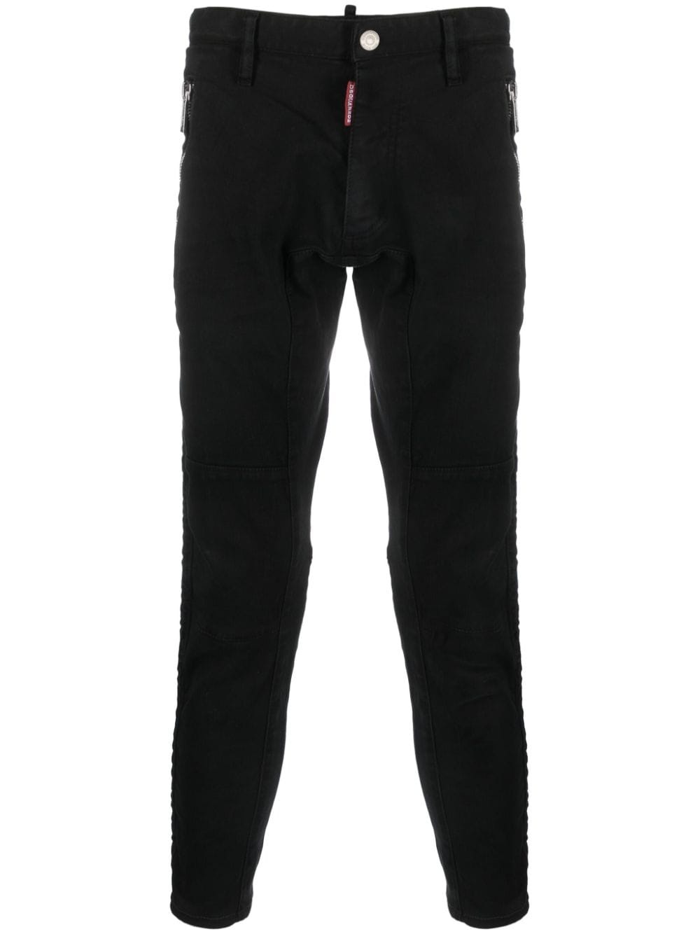 Black Bull slim-cut trousers - 1