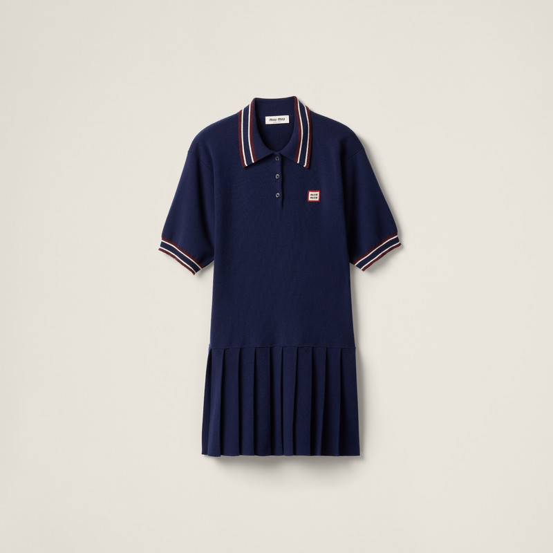 Wool and cashmere polo dress - 1