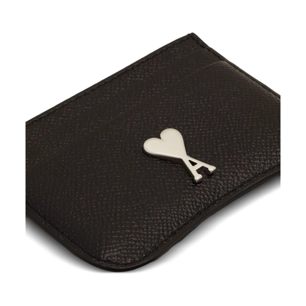 ★AMI PARIS★ 24FW Army Card Wallet USL013830001 BLACK DOM AMI Paris STYLISH CARD HOLDER | miinto | REVERSIBLE