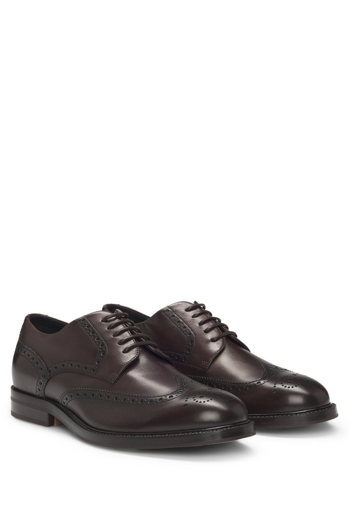 DRESSLETIC ITALIAN-MADE DERBY SHOES IN LEATHER - 2
