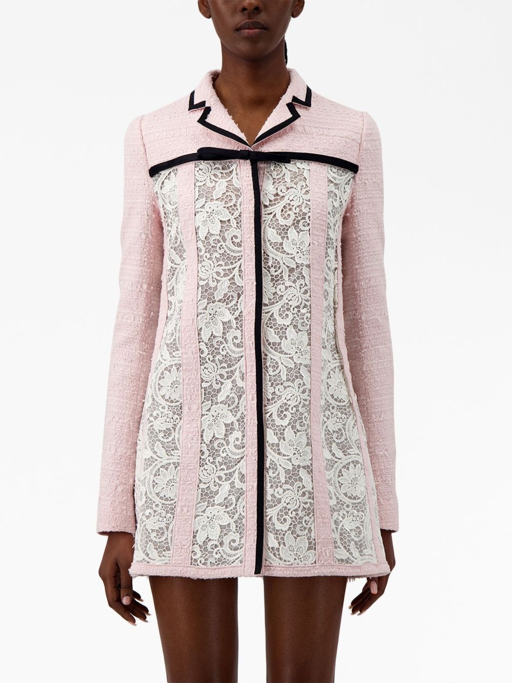 floral-embroidered shirt - 5