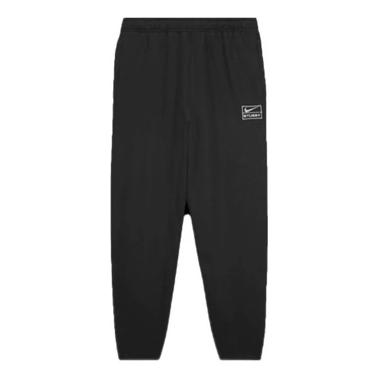 Nike x Stussy SS23 Washed Sweat Pants 'Black' DO5296-010 - 1