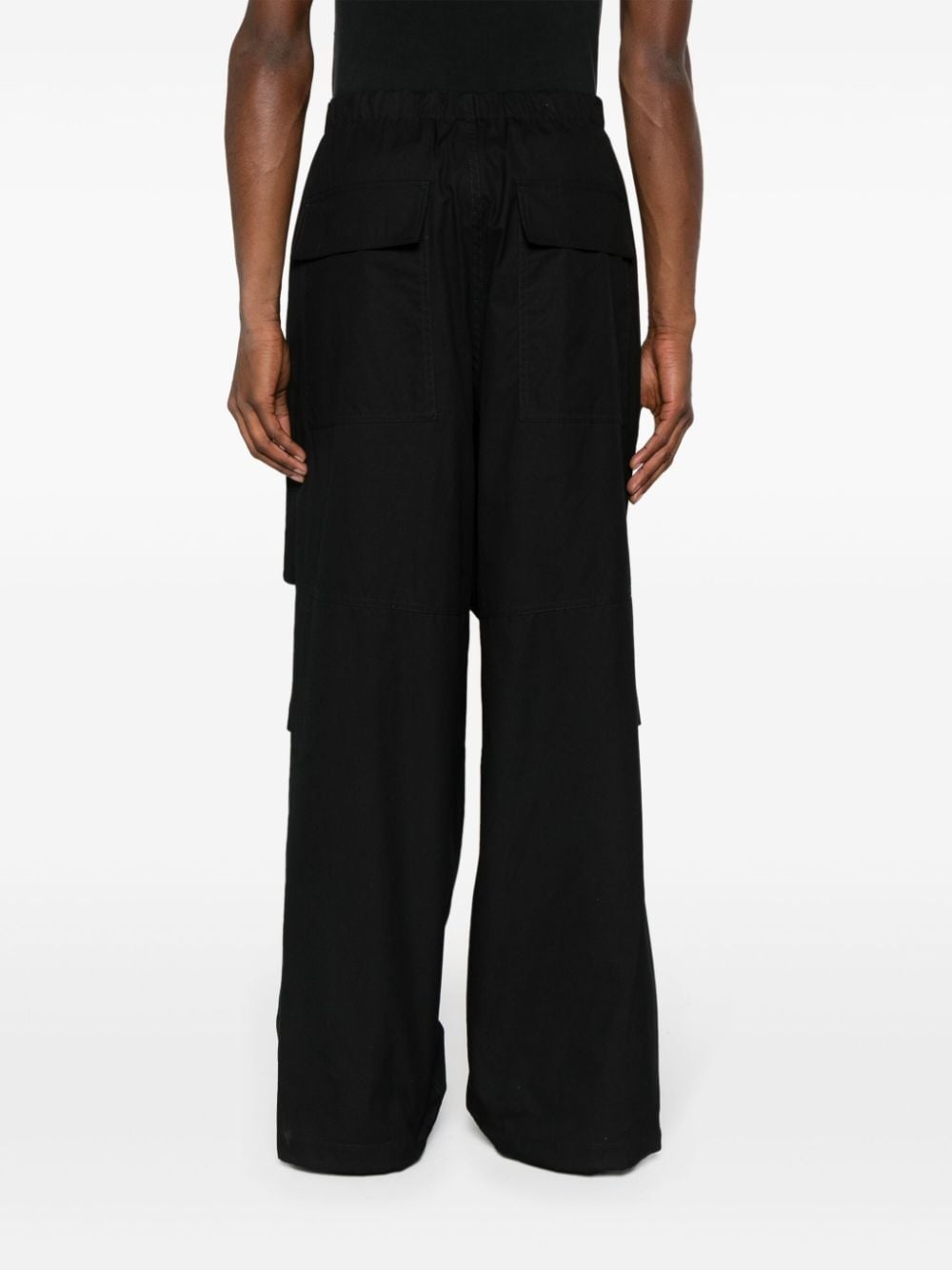 mid-rise straight-leg trousers - 4