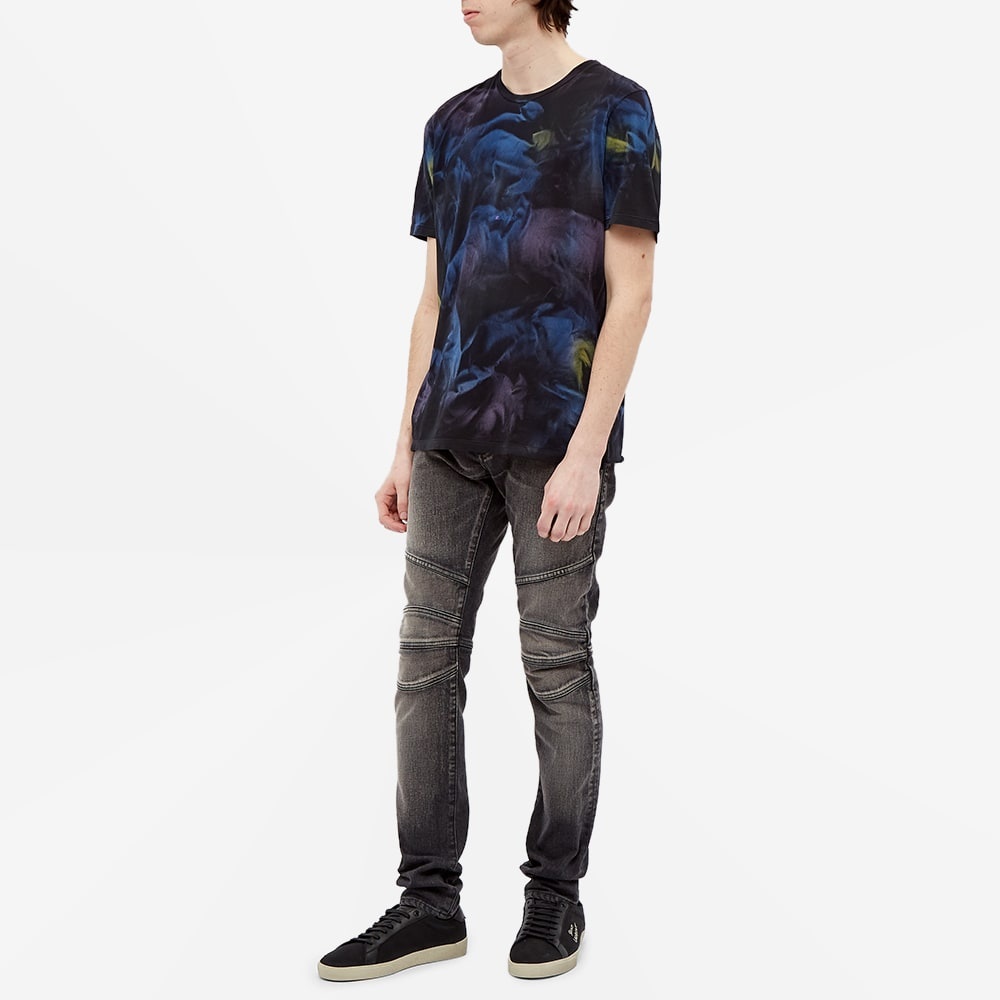 Saint Laurent Archive Logo Tie Dye Tee - 5