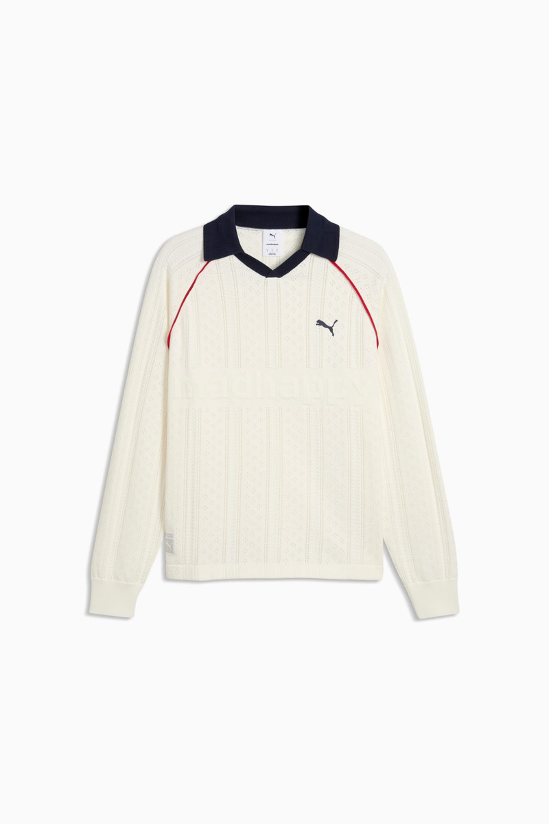 PUMA x MADHAPPY Pointelle Long Sleeve Jersey 1