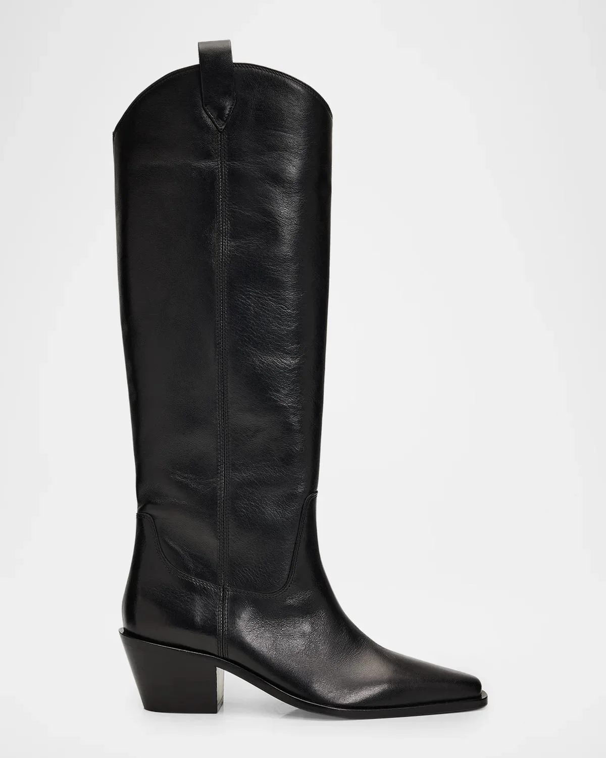 Naomi 58MM Western Leather Boots - 1