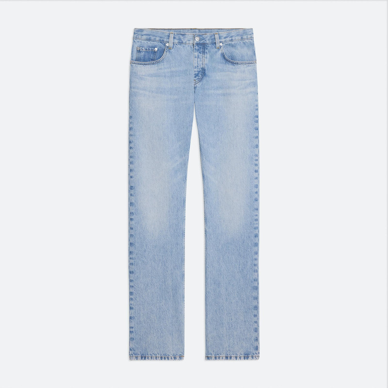 LOW-RISE STRAIGHT JEANS 1