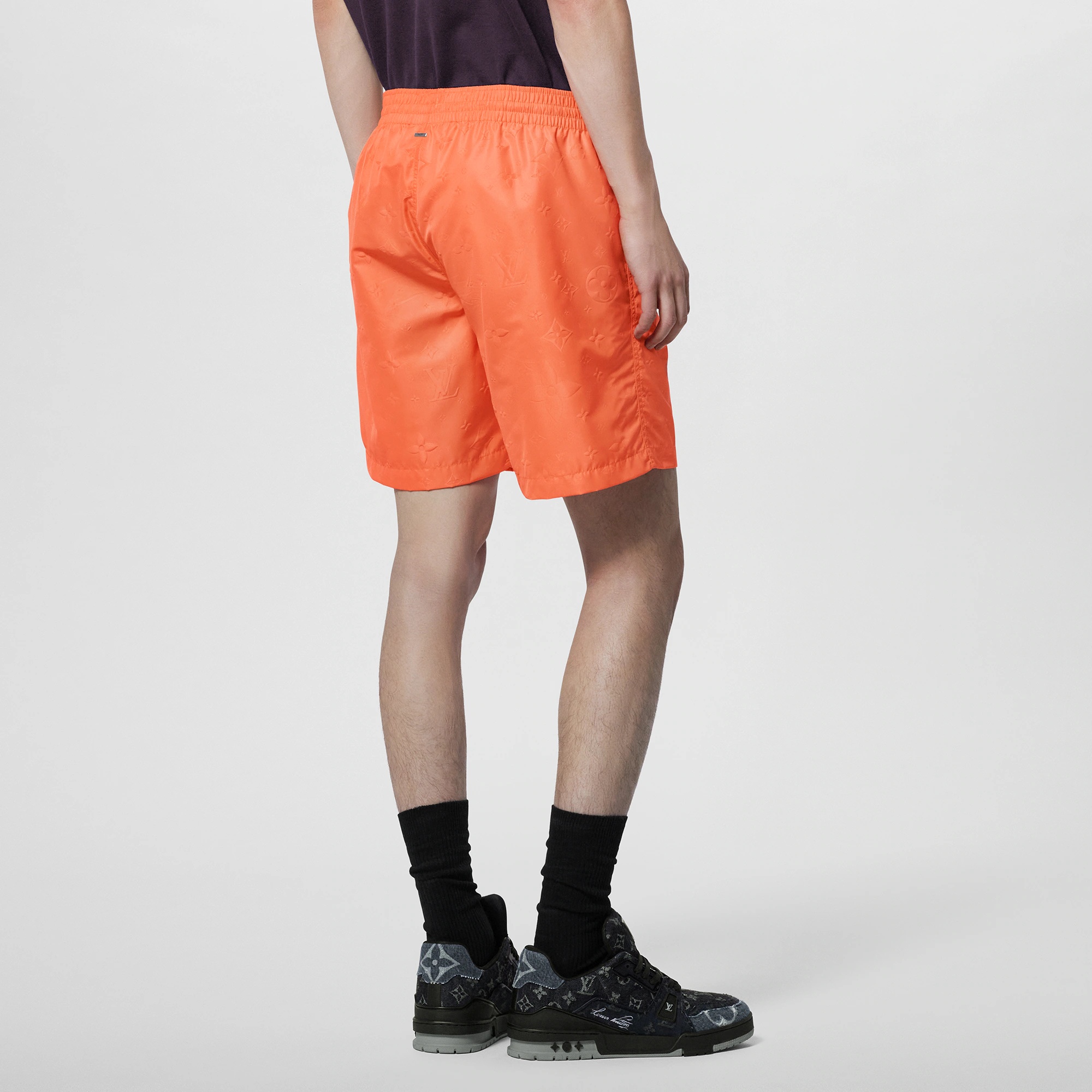 Monogram Nylon Swim Board Shorts - 2