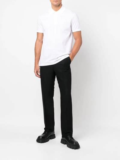 VERSACE logo-embroidered polo shirt outlook