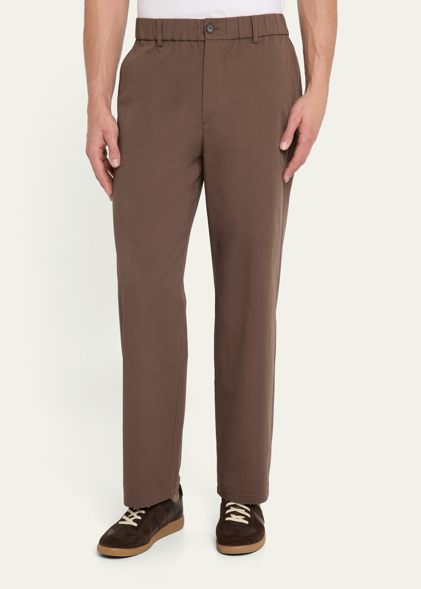 Men's Relaxed Cotton Trousers - 4