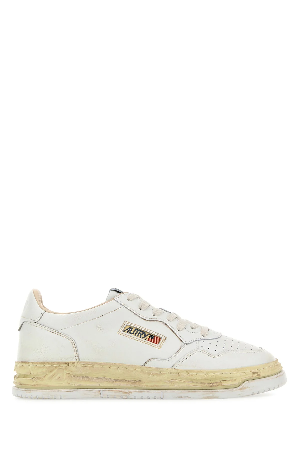 White leather Autry x Maison Mihara Yasuhiro General Scale Supvint sneakers - 1