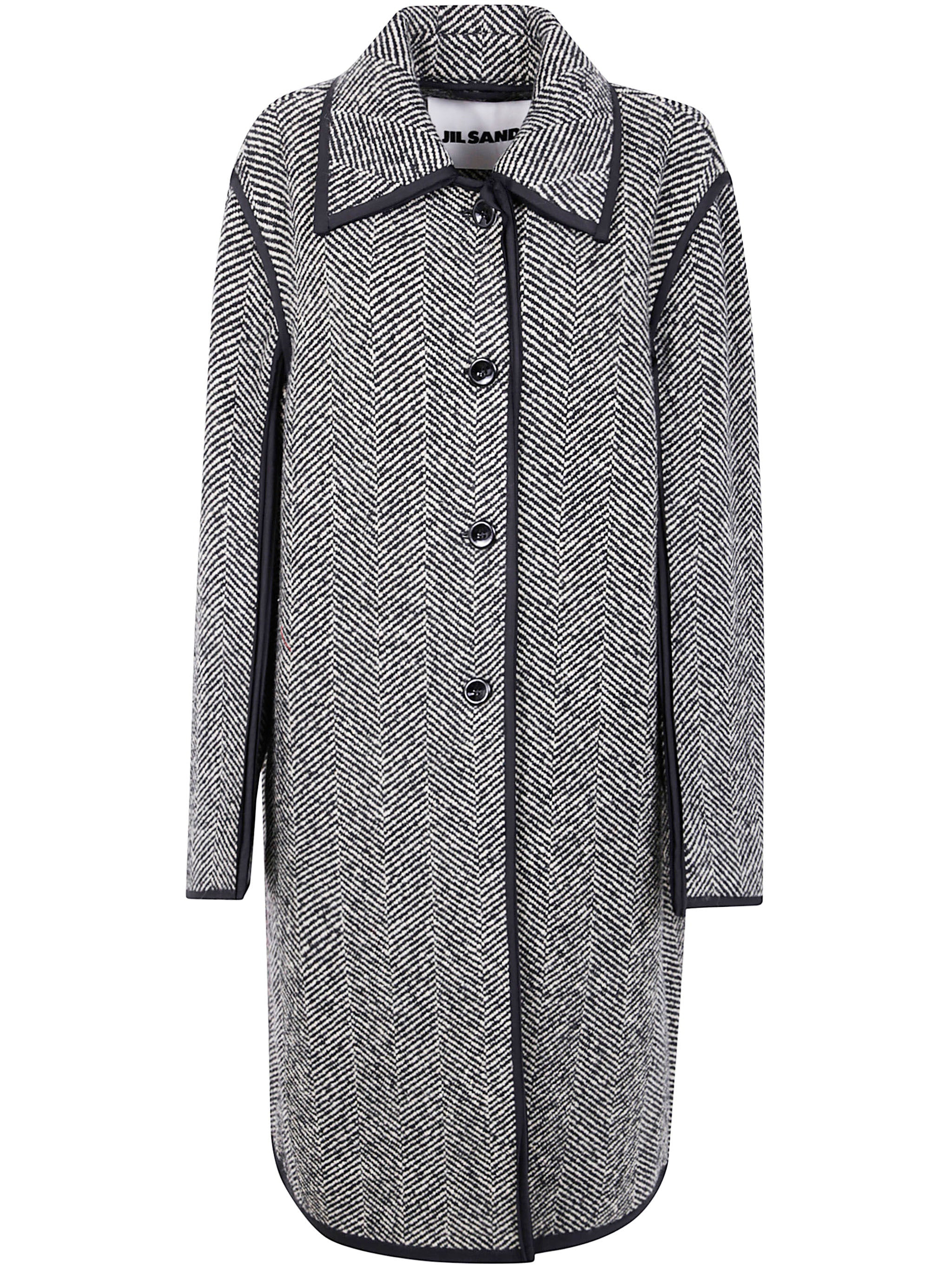 Jil Sander Women "65 W Trim" Coat - 6