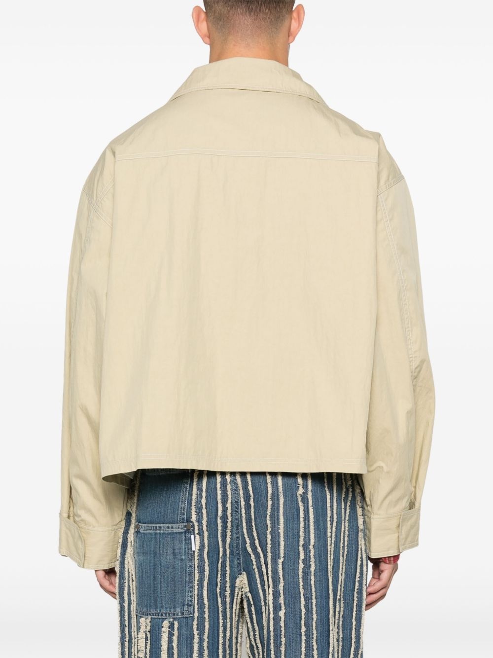 crinkled jacket - 4