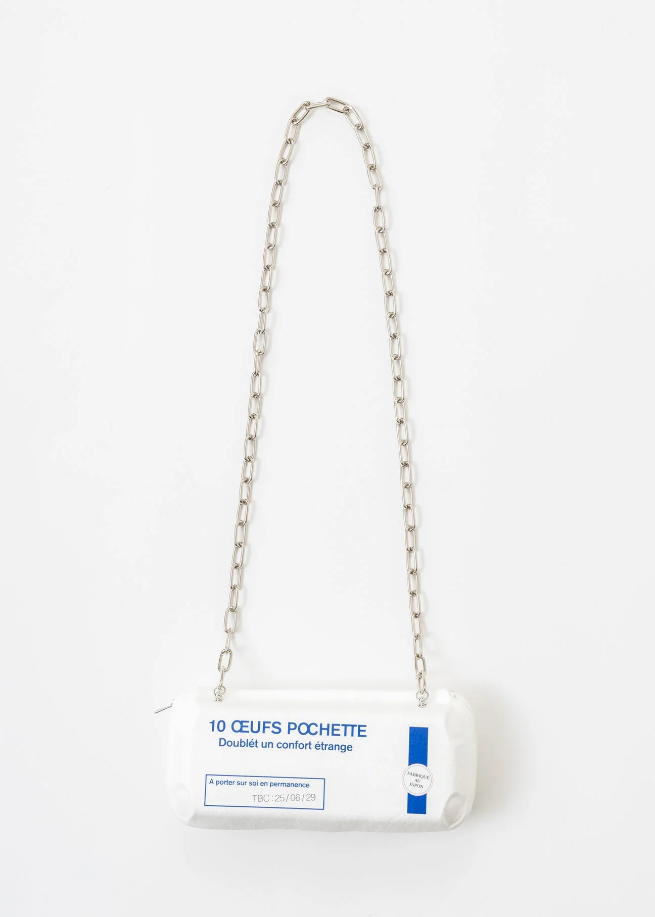 White 10-Egg Pack Pouch - 1