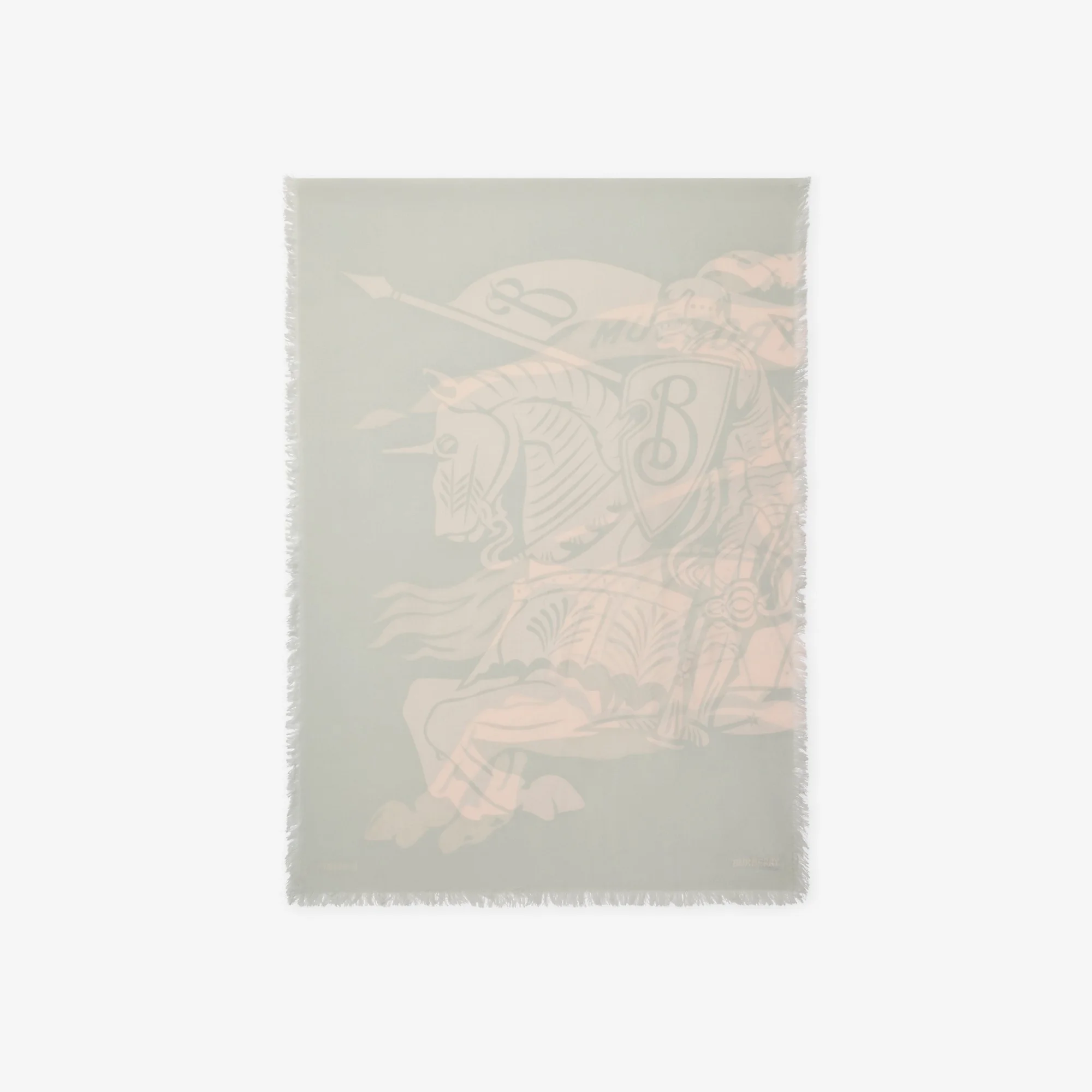 Wide EKD Wool Scarf - 1