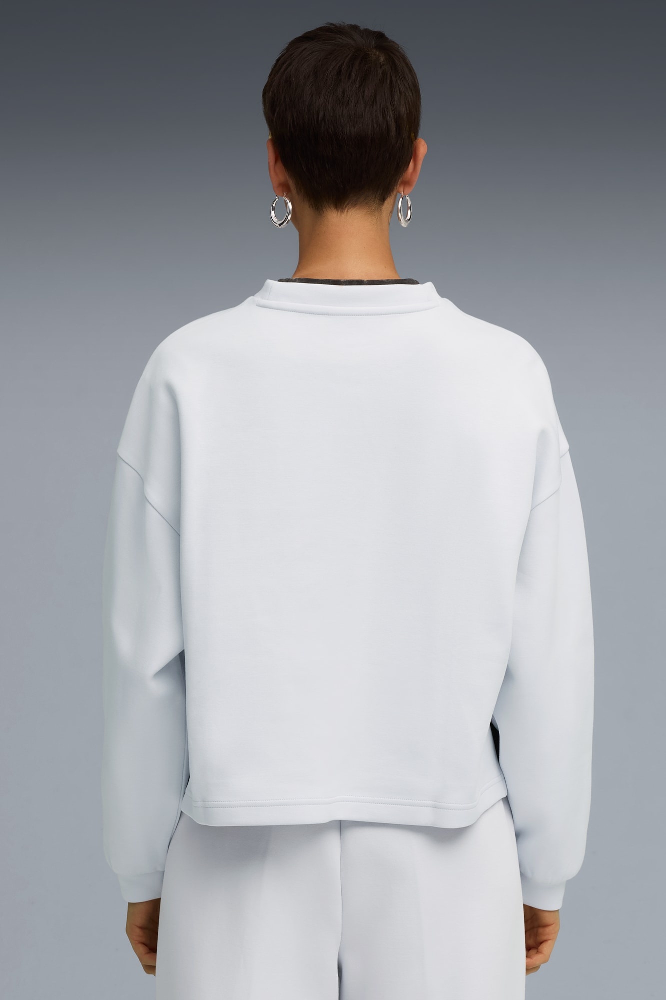Wardrobe Essentials Oversized Crew Women - 4