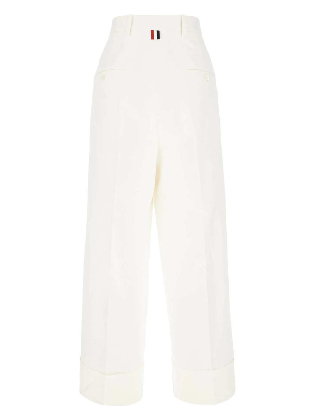 Linen Cotton High Waisted Trouser - 2
