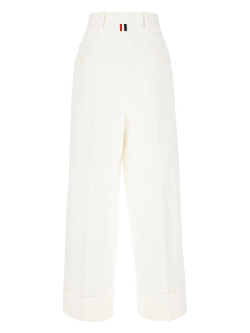 Thom Browne Linen Cotton High Waisted Trouser outlook