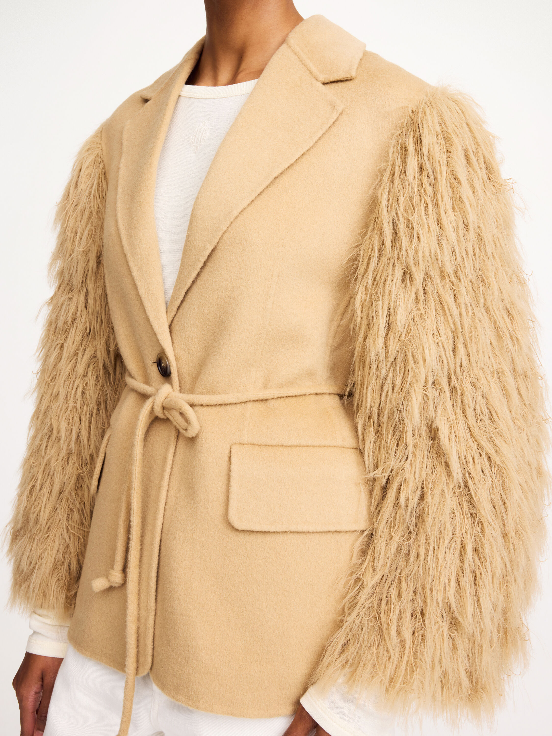 Manteau wool blazer - 4