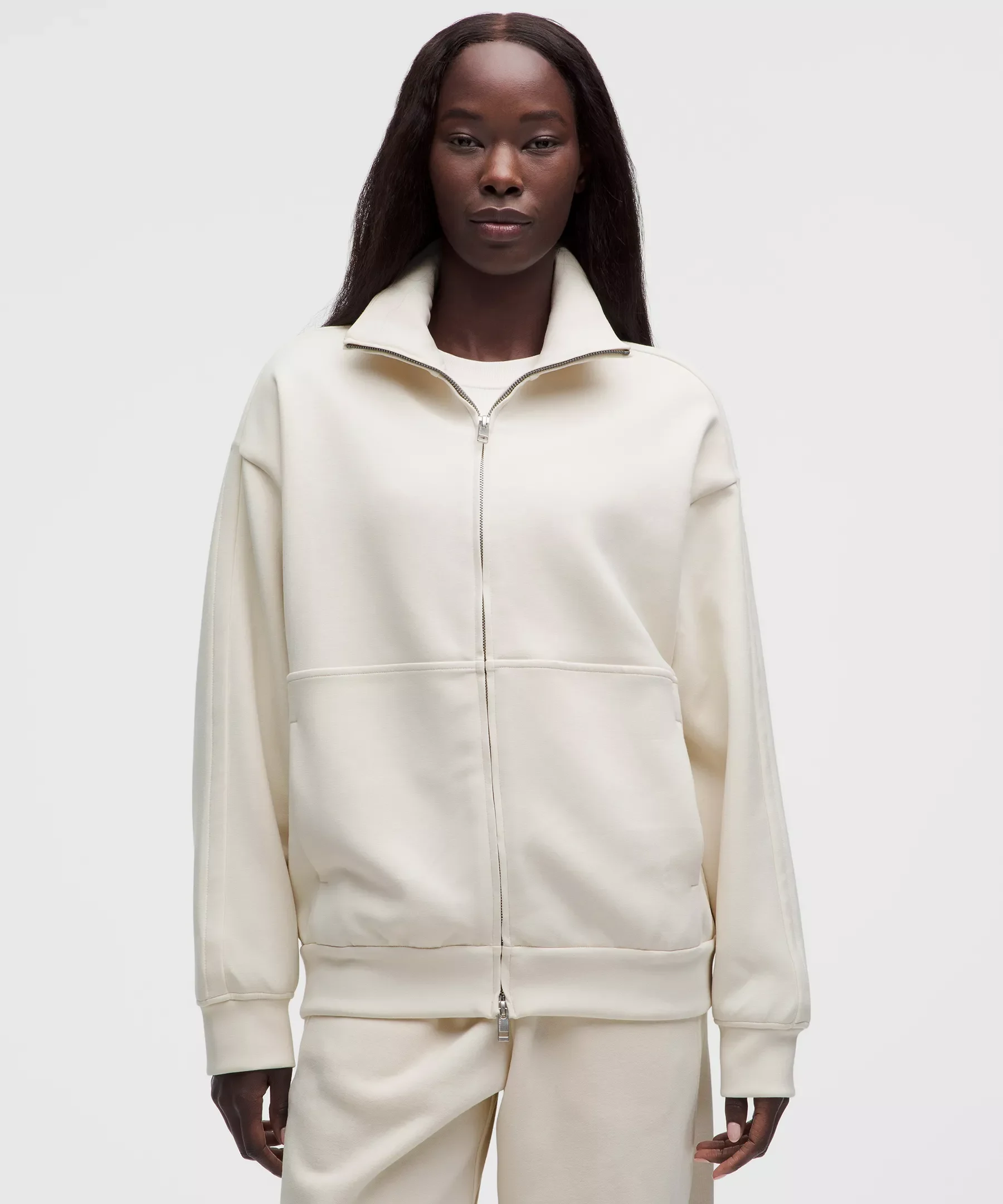 Smooth Spacer Oversized Full Zip - 1