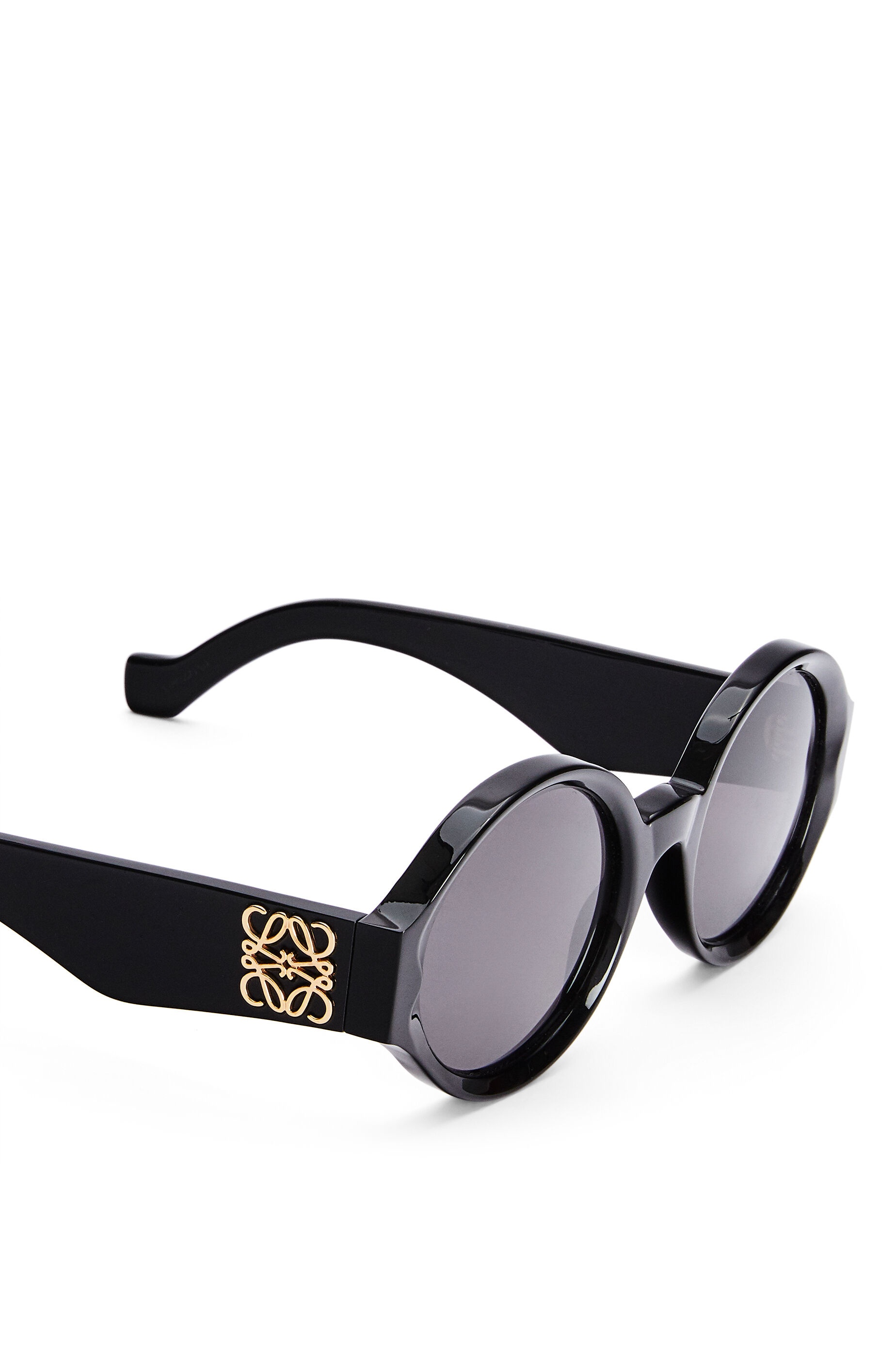 Chunky round sunglasses in acetate - 4