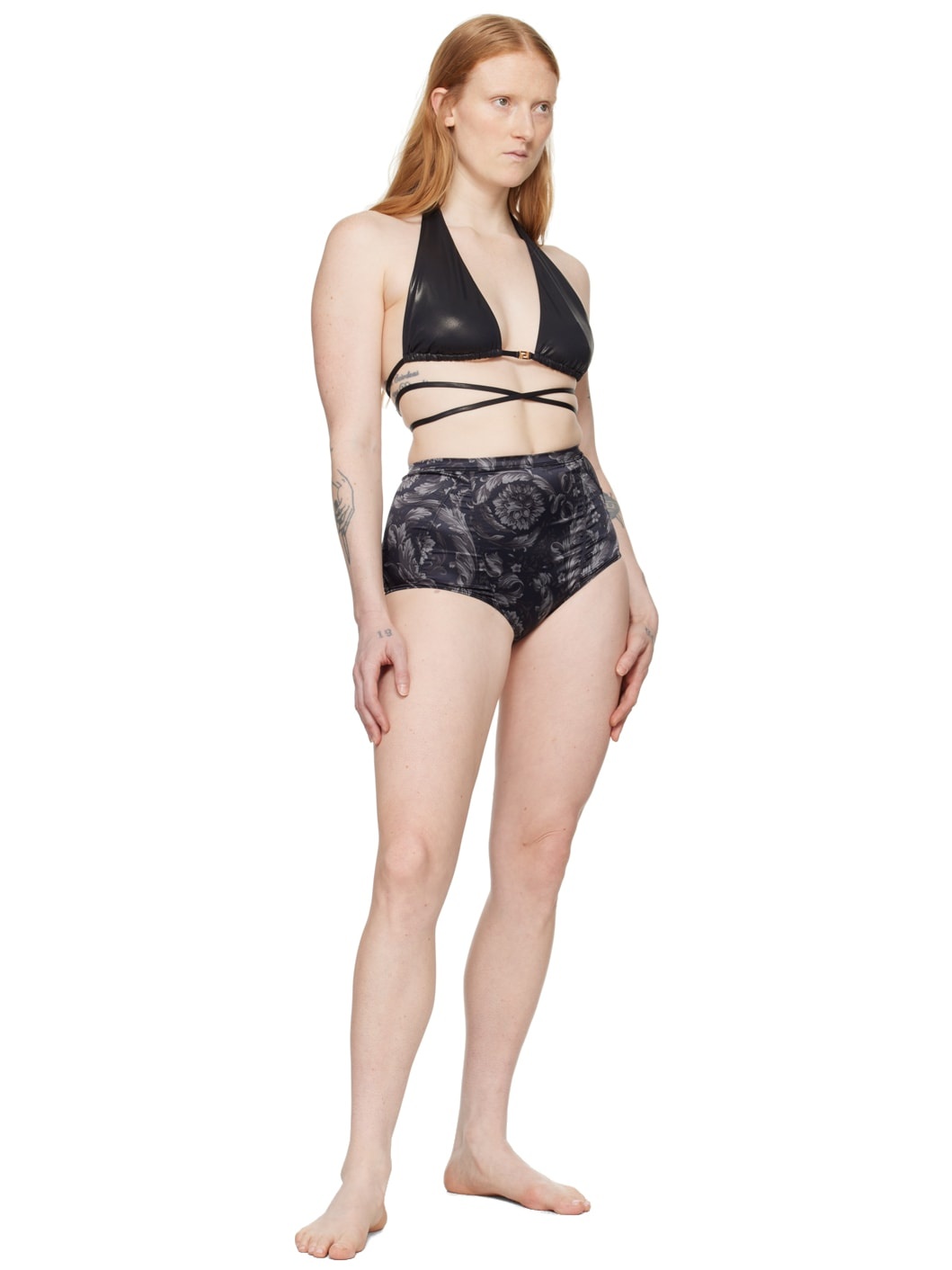 Black Barocco Briefs - 4