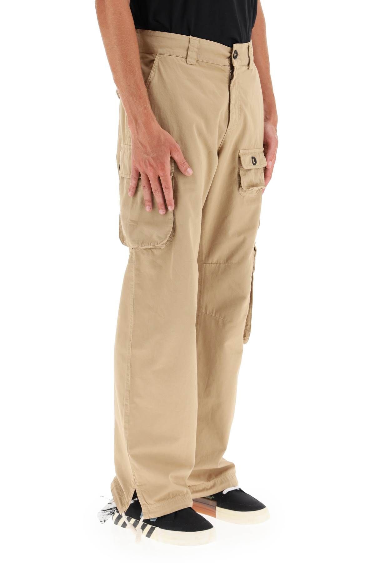 TWILL CARGO TROUSERS - 3