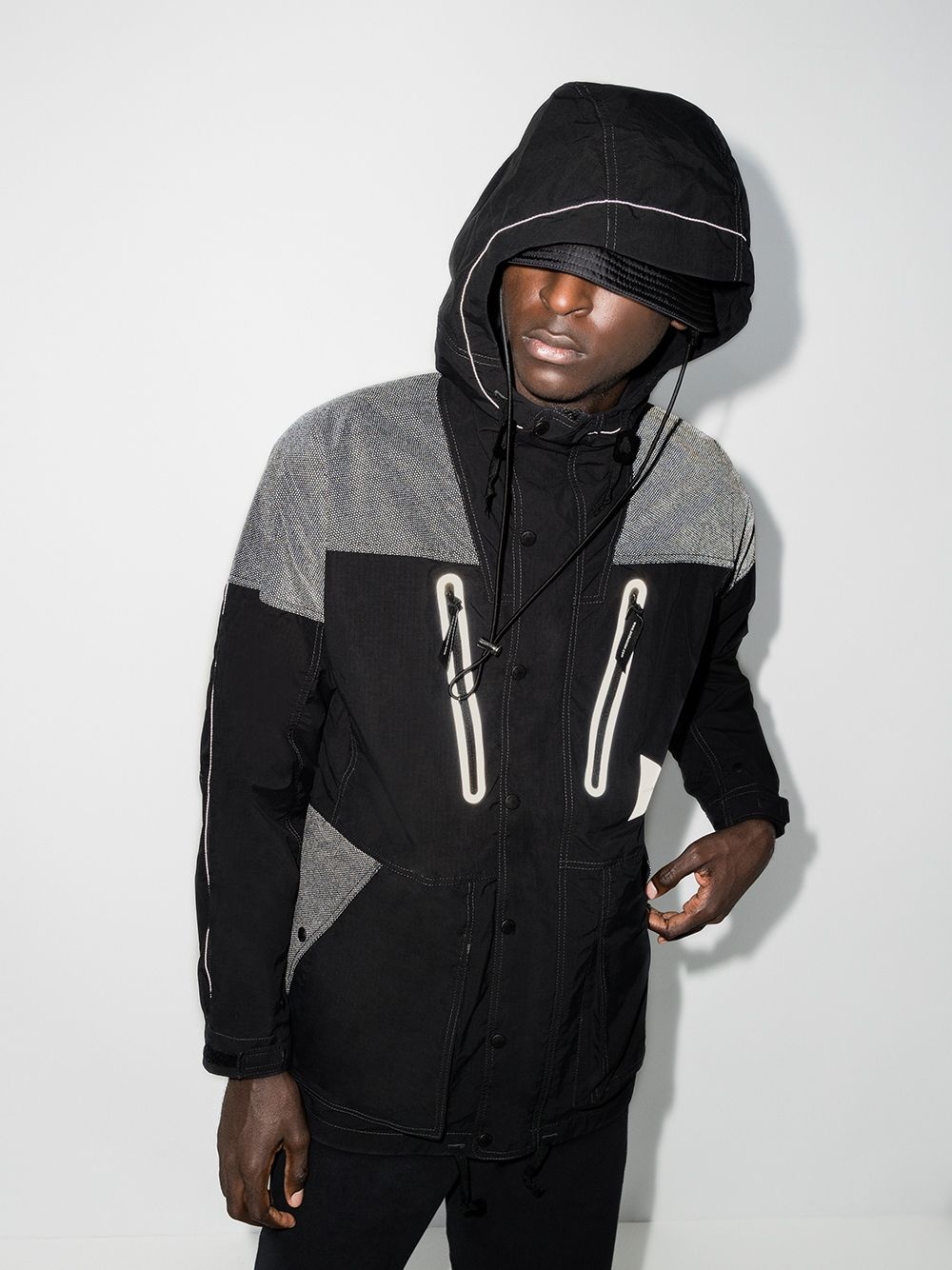 Pertex hooded reflective jacket - 2