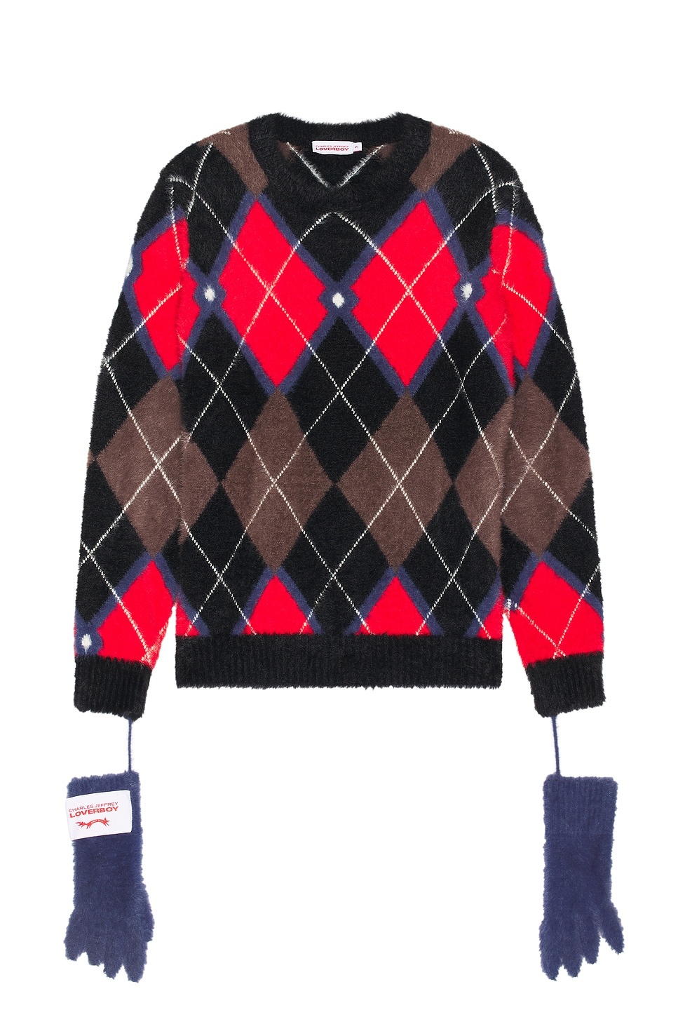 Fluffy Gloves Jumper - 2
