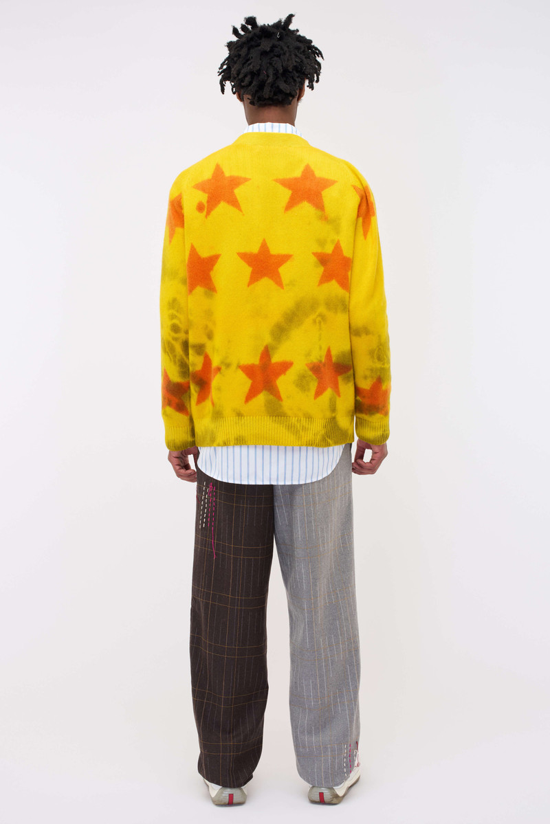 STAR SPRAYED CARDIGAN 5