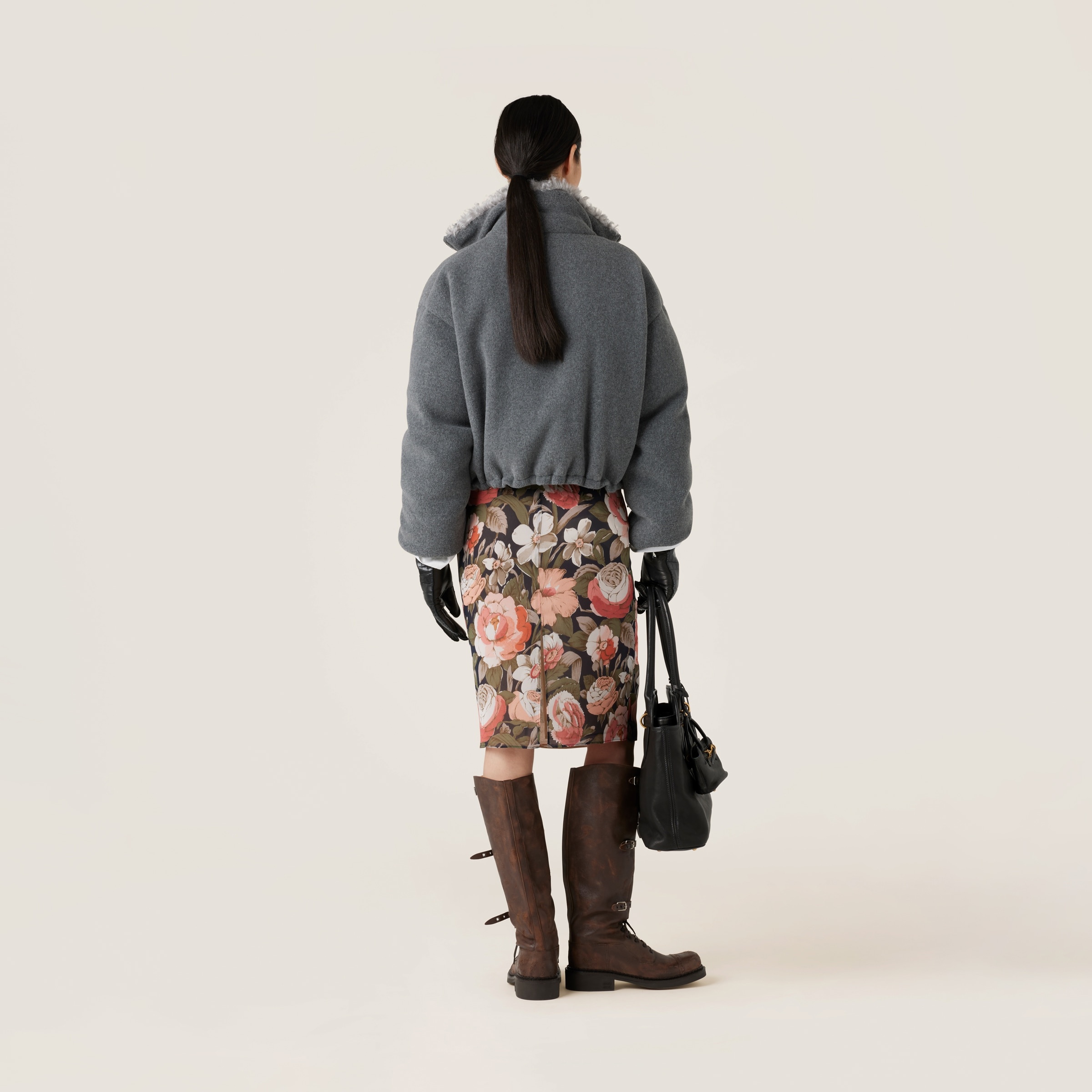 Fleece Down Jacket - 3