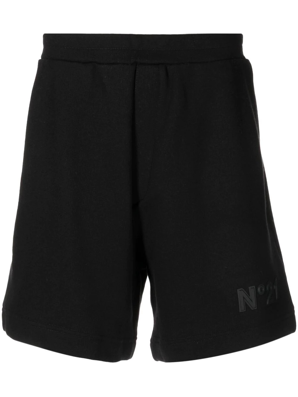 logo-patch track shorts - 1