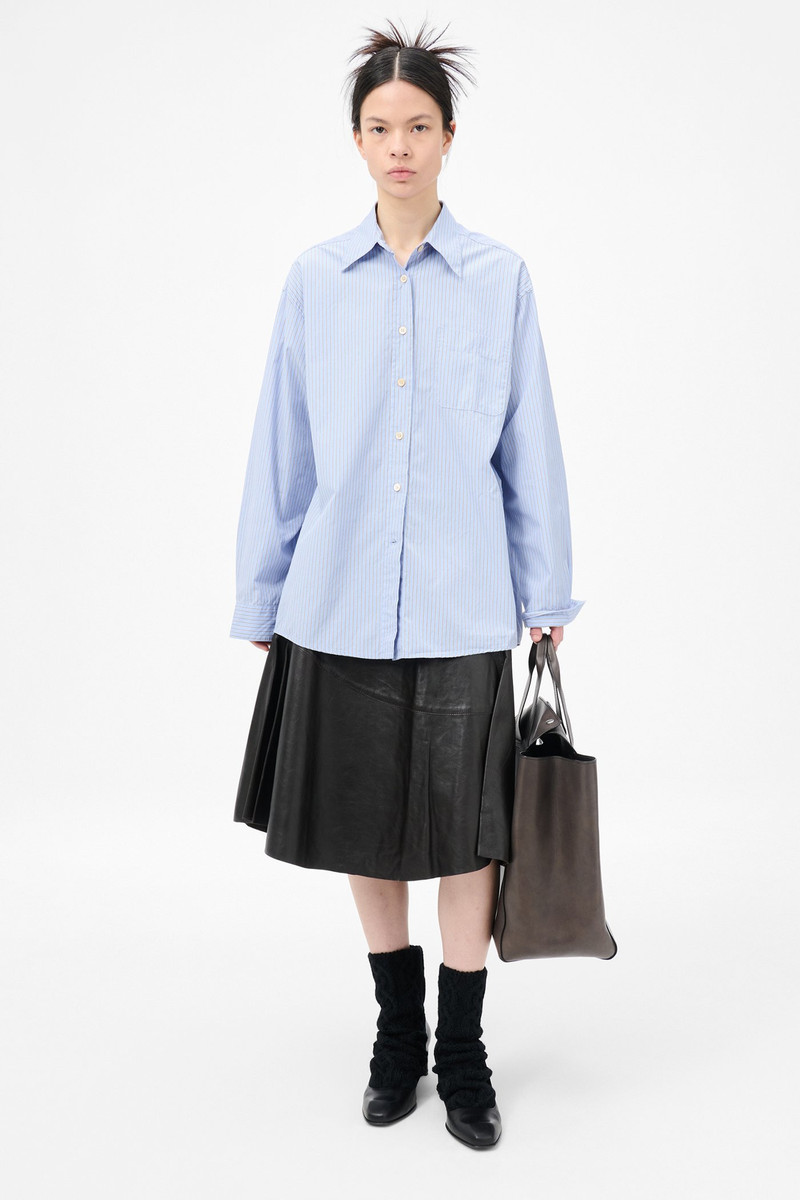 Our Legacy Precious Shirt Typewriter Stripe Poplin outlook