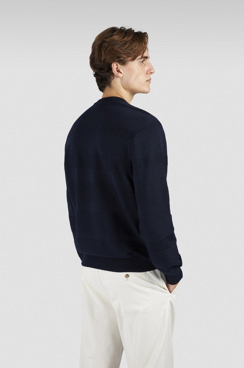 SOFT COOL TOUCH WOOL CREWNECK SWEATER 3