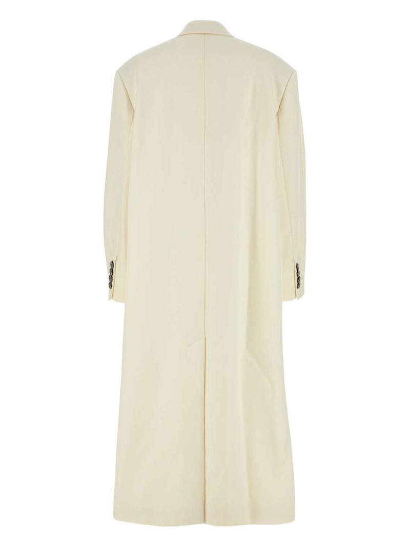 AMI Paris double-breasted virgin-wool coat outlook