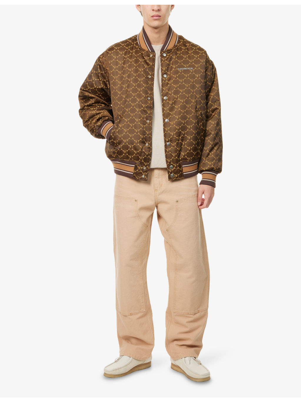 Logo-Print Nylon Bomber Jacket - 2