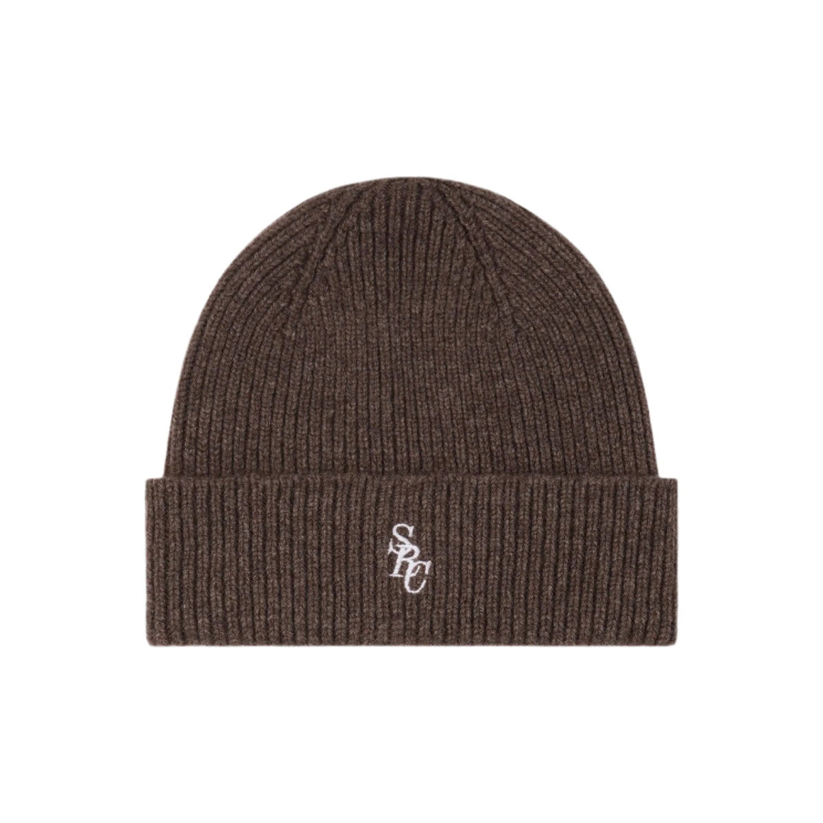 SRC WOOL BEANIE (CHOCOLATE) - 1