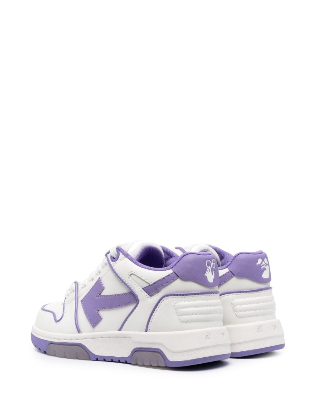 Out Of Office low-top leather sneakers - 6