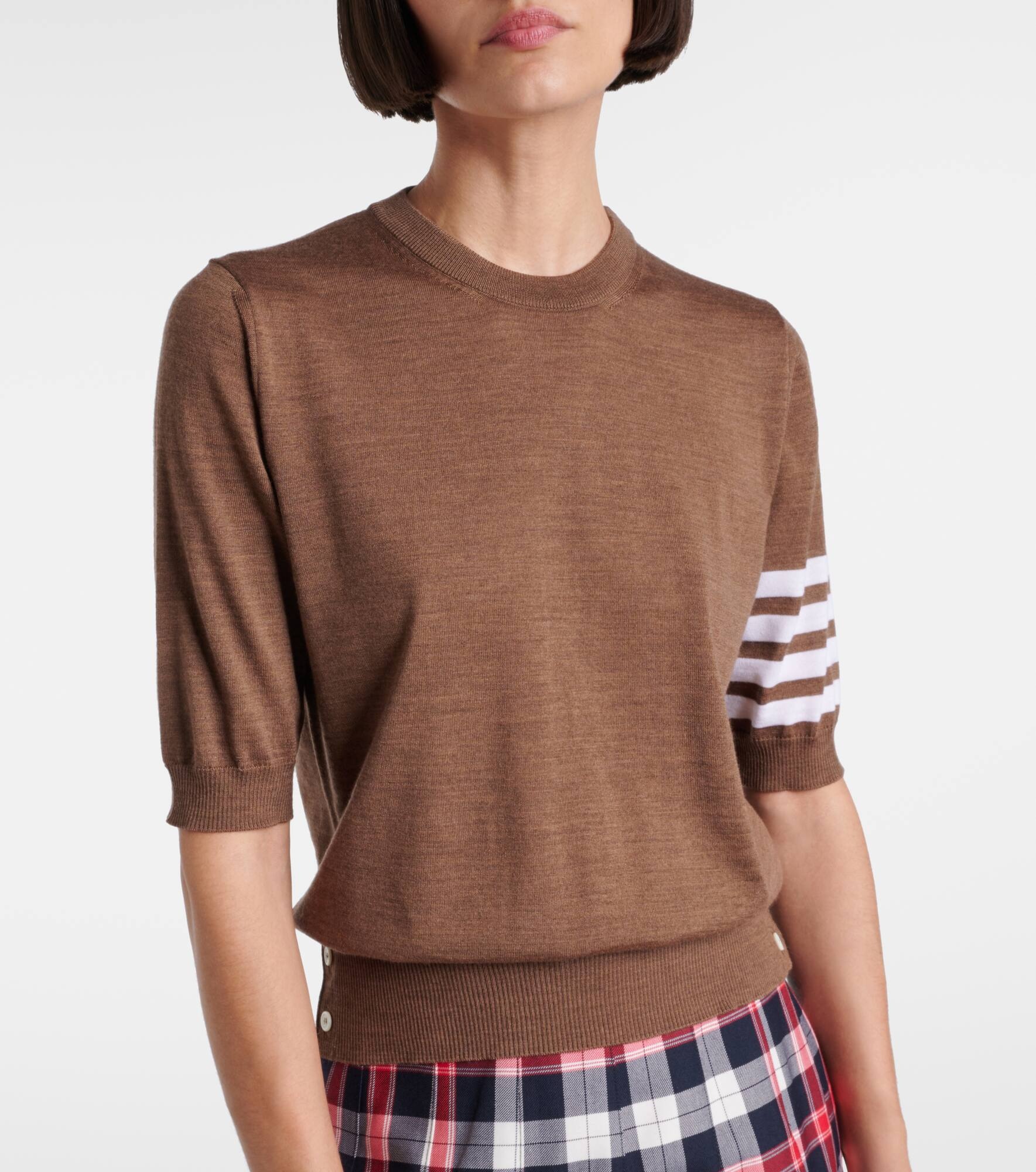 4-Bar wool sweater - 6