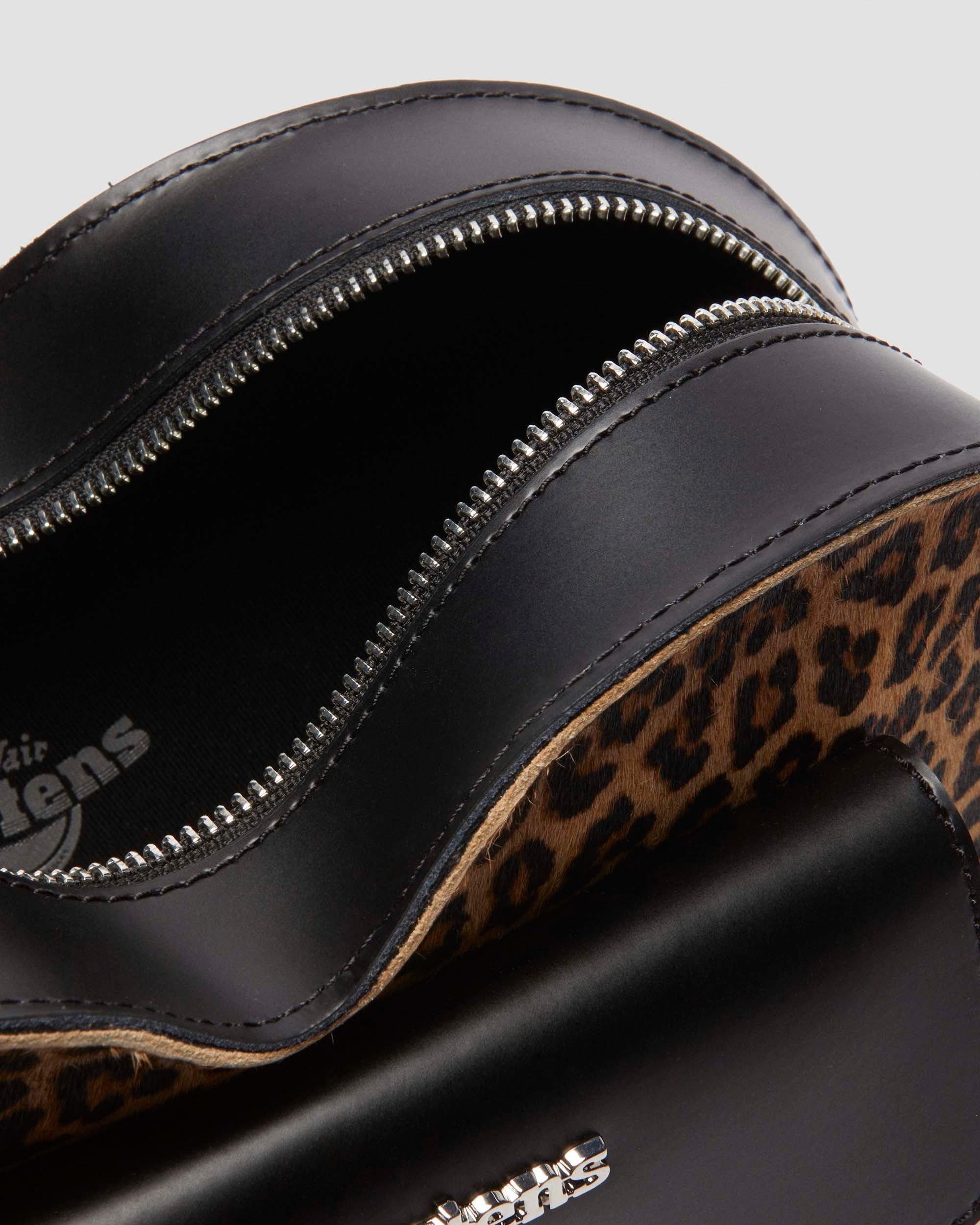 Heart Bag Leopard Kiev Leather Backpack - 9