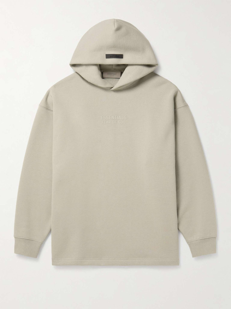 Oversized Logo-Appliquéd Cotton-Blend Jersey Hoodie - 1