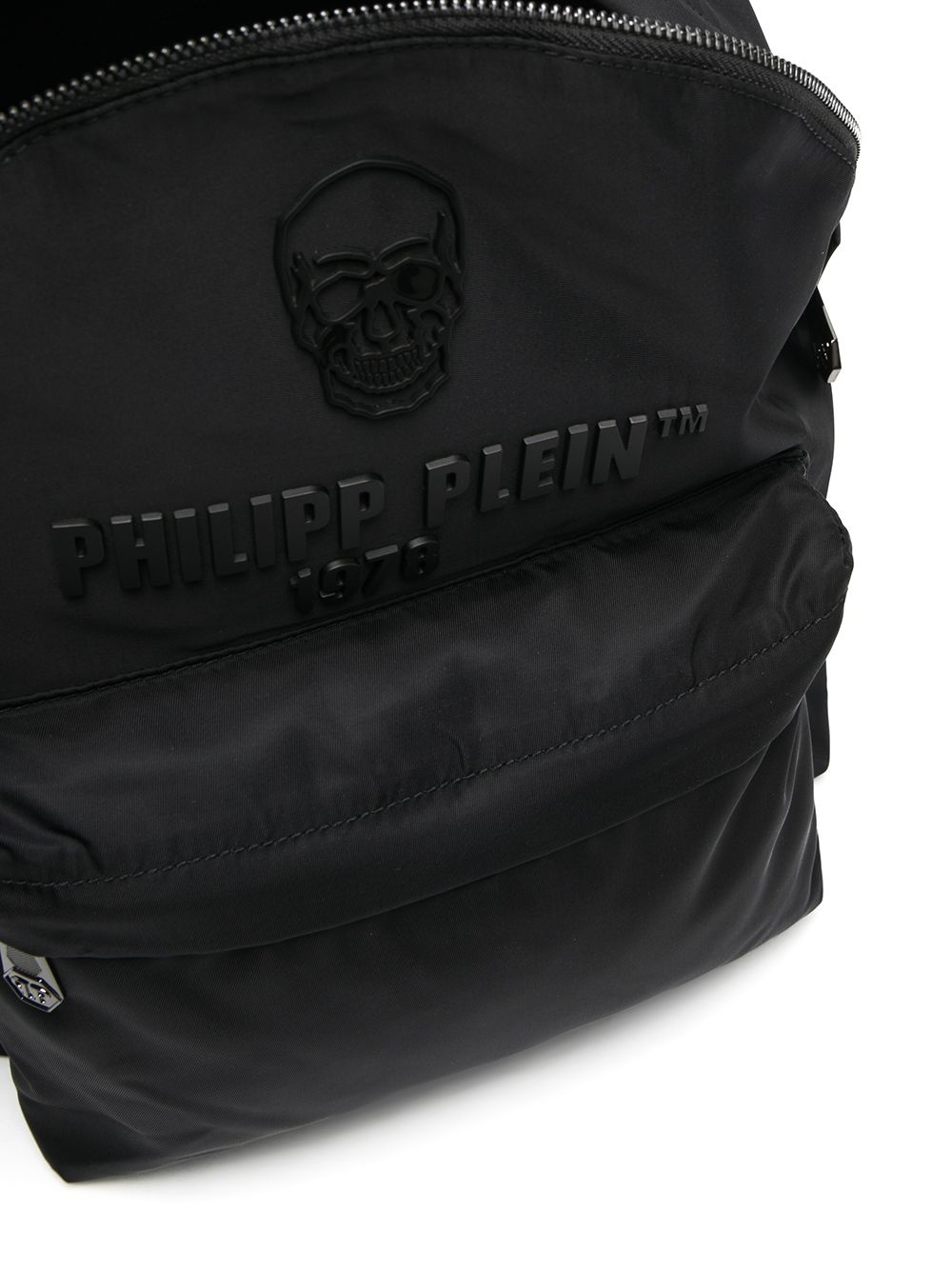 logo zipped backpack - 5