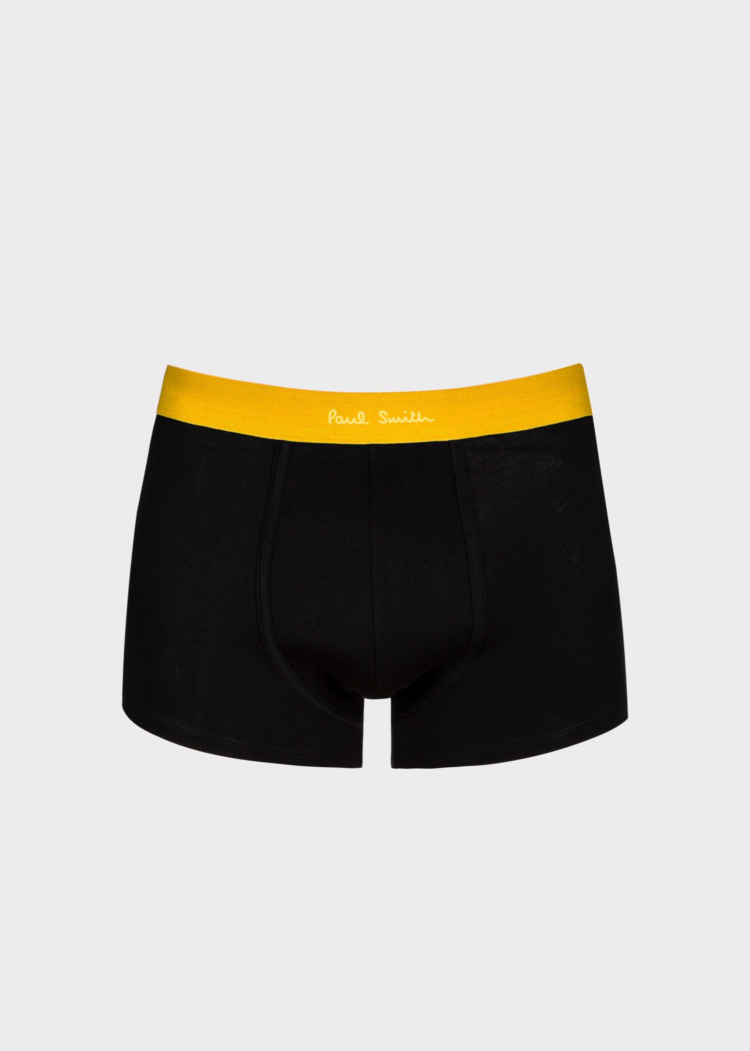 Black Long Boxer Briefs Three Pack - 4