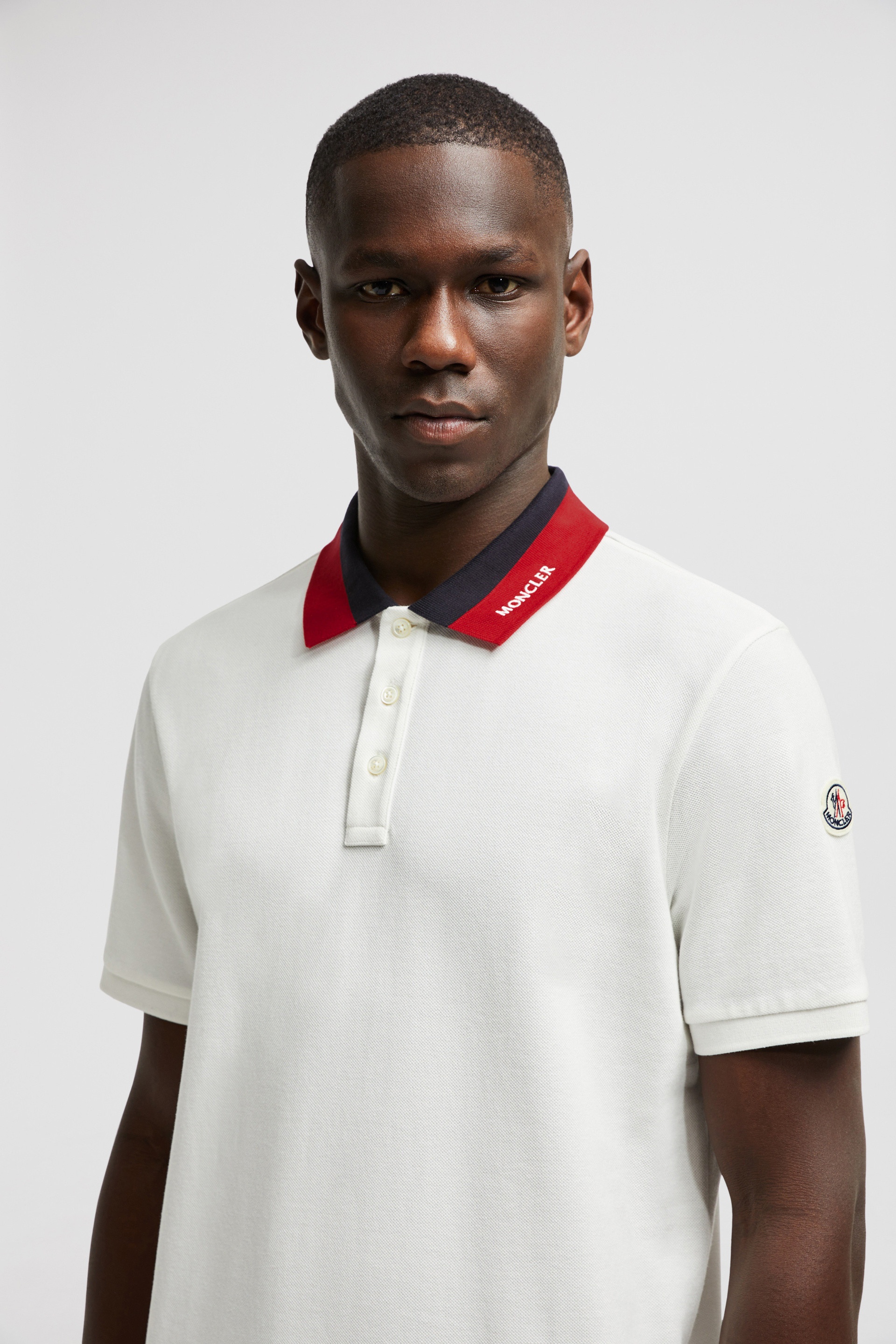 Embroidered Logo Cotton Piquet Polo Shirt - 4