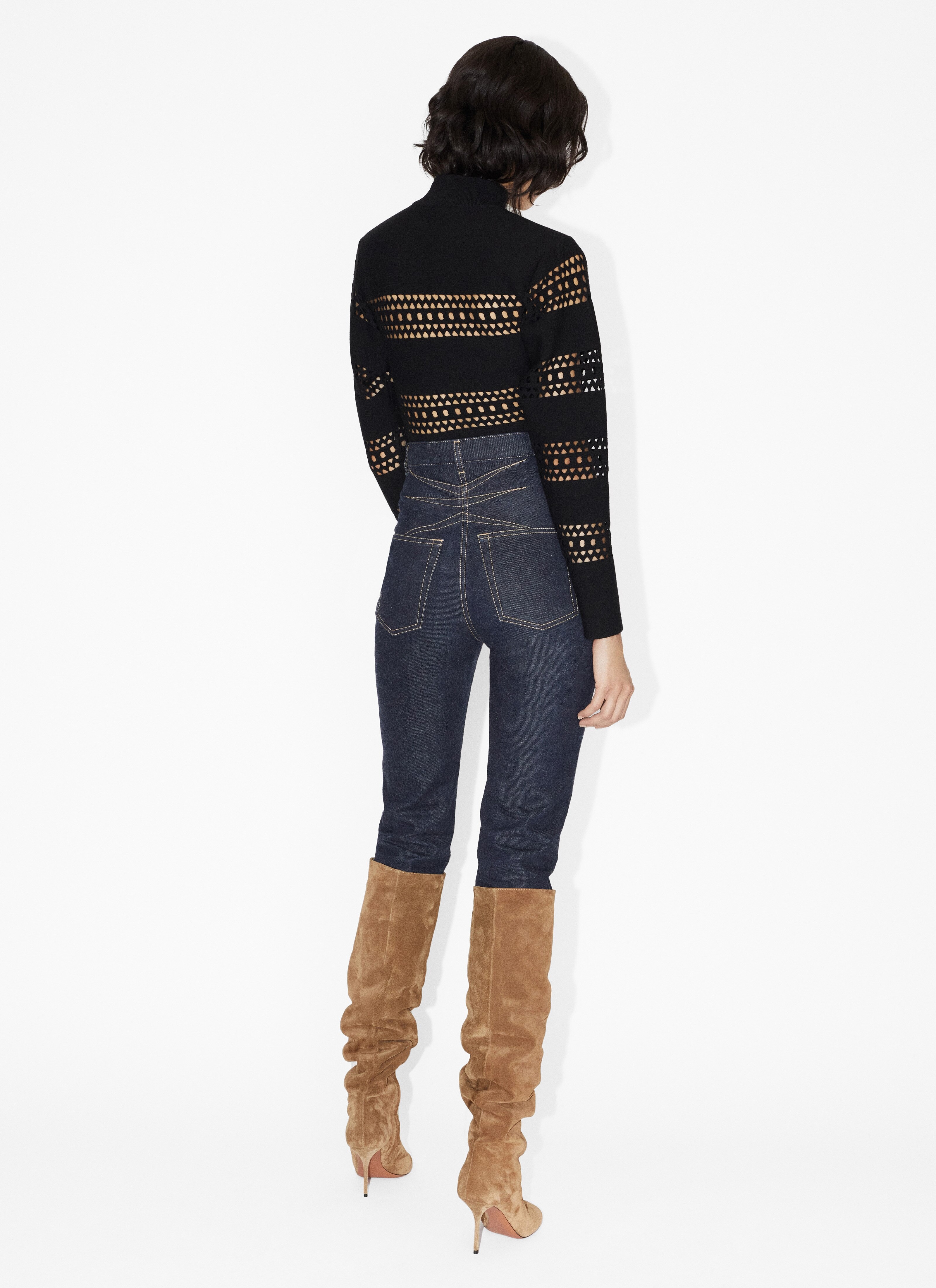 PERFORATED VIENNE SWEATER - 3