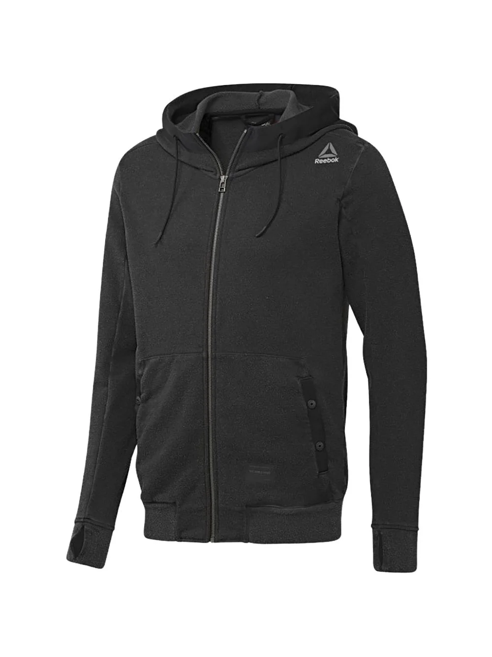 Noble Fight zip-fastening hoodie - 1