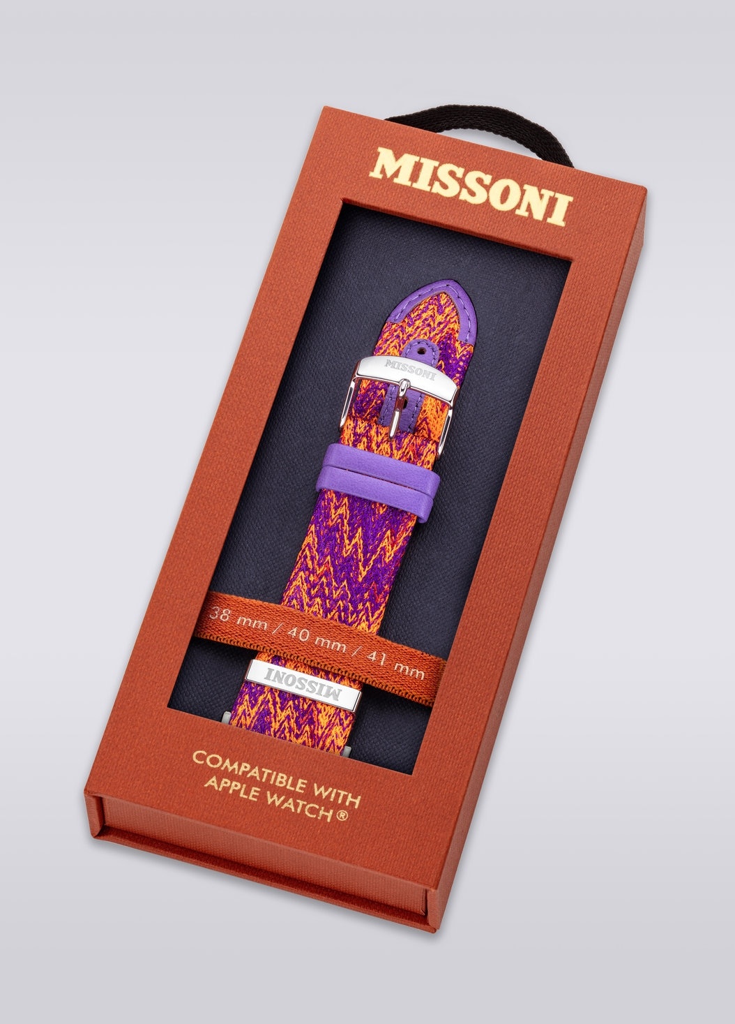 Missoni Fabric 22 mm Apple watch compatible strap - 5