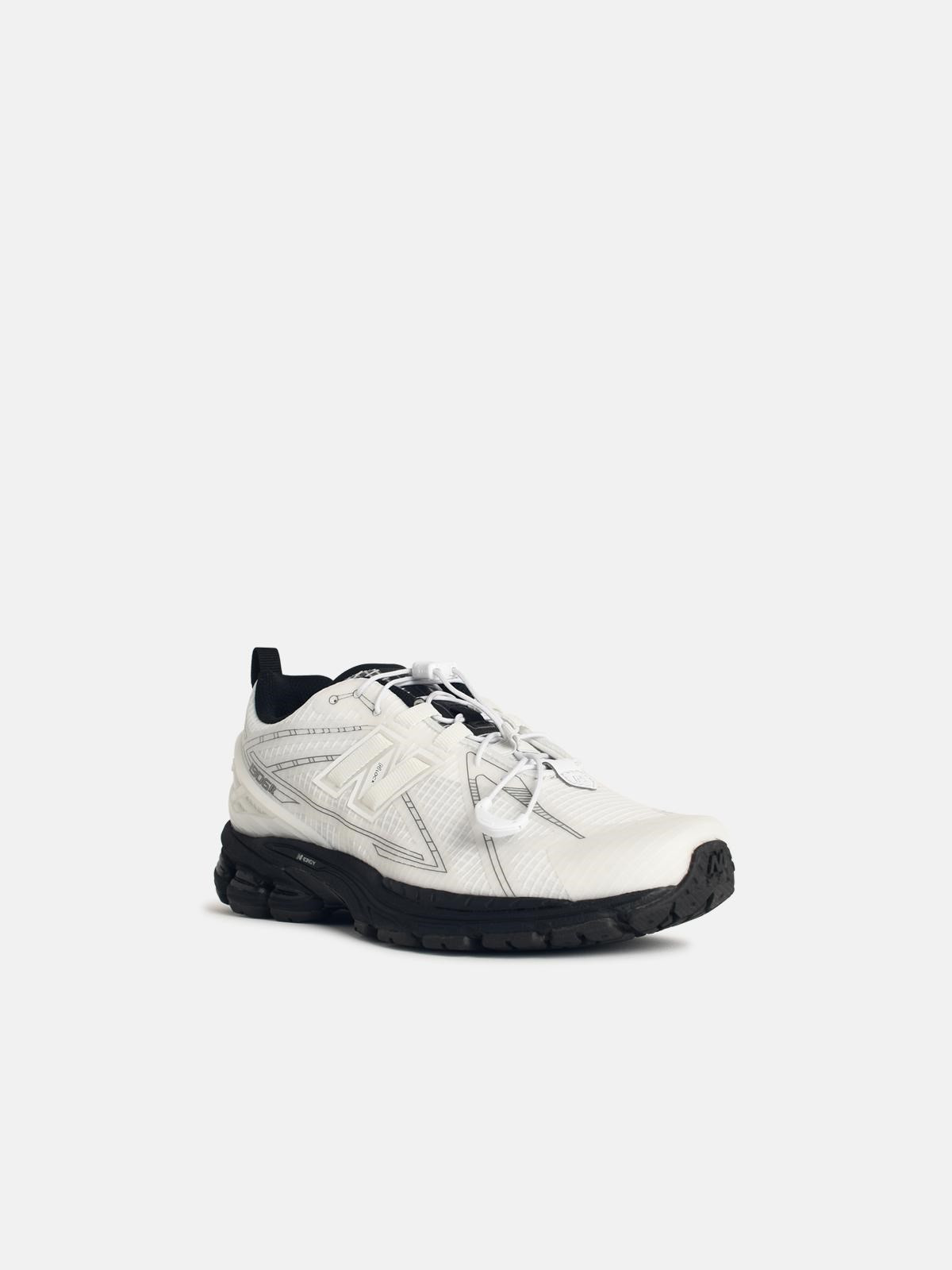 '1906' WHITE FABRIC SNEAKERS - 2