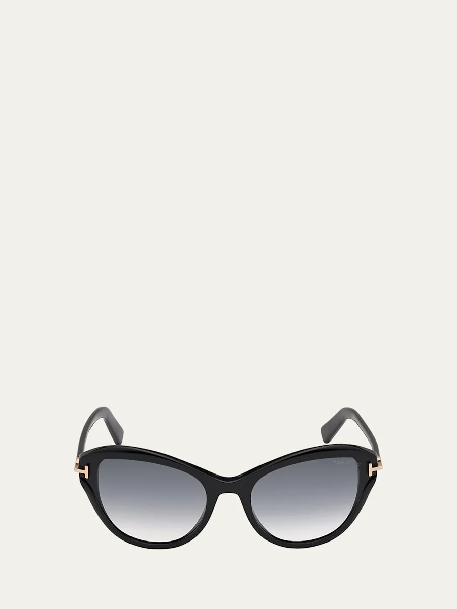 Leigh Acetate Cat-Eye Sunglasses - 1