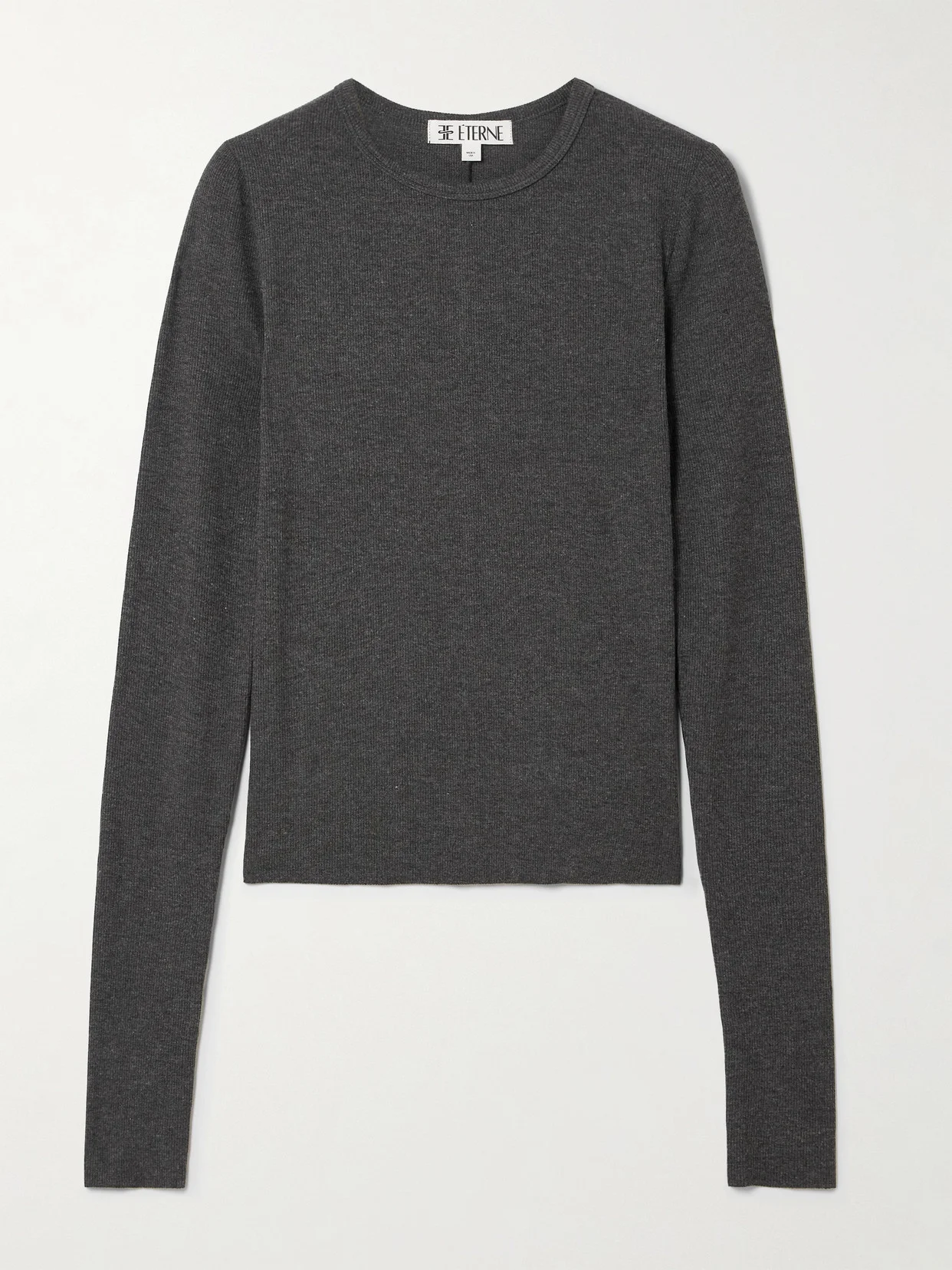 Ribbed Jersey Top - 1